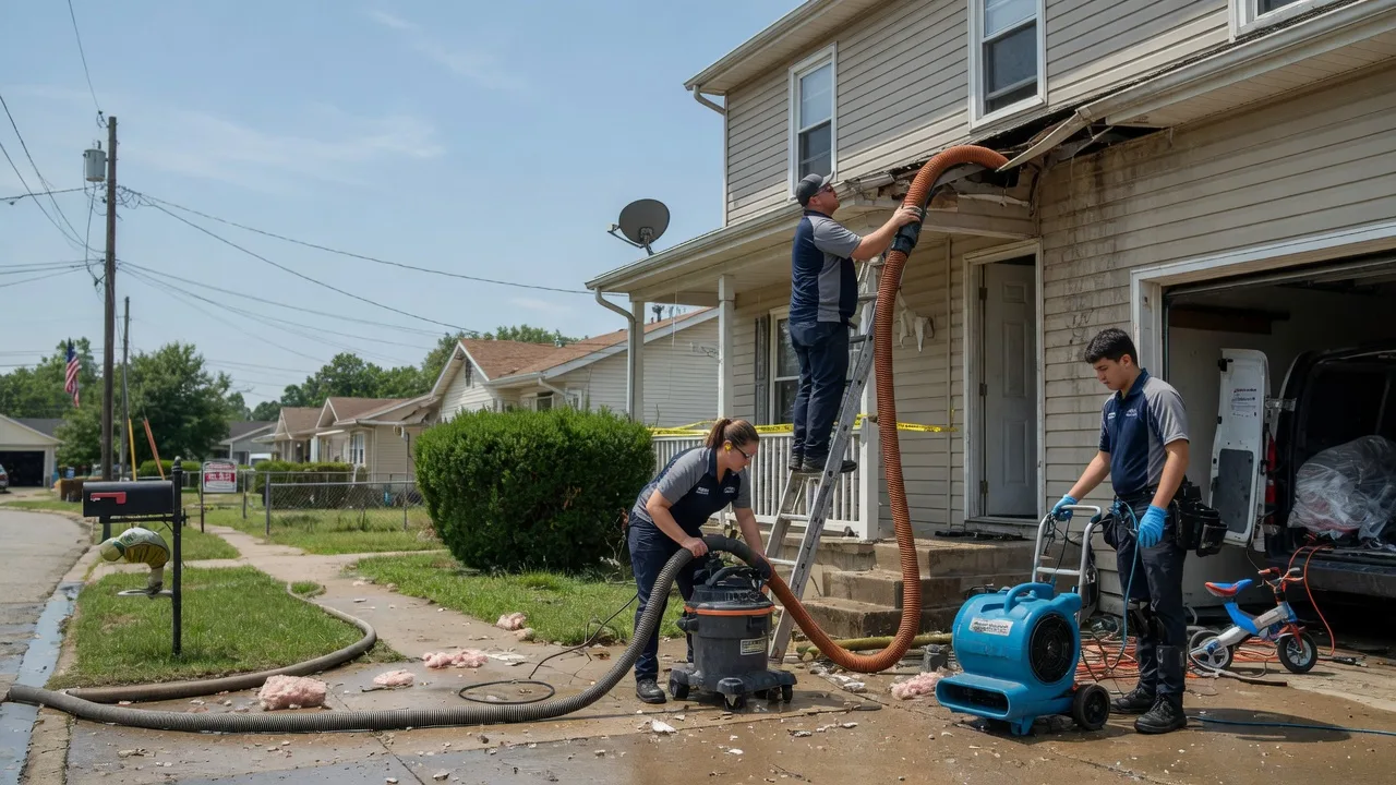 Water Damage Restoration in Burr Oak, MI near me